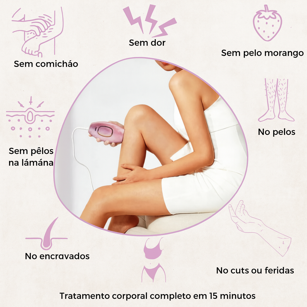 Depilador IPL Taalitas I O depilador a laser líder para uso doméstico