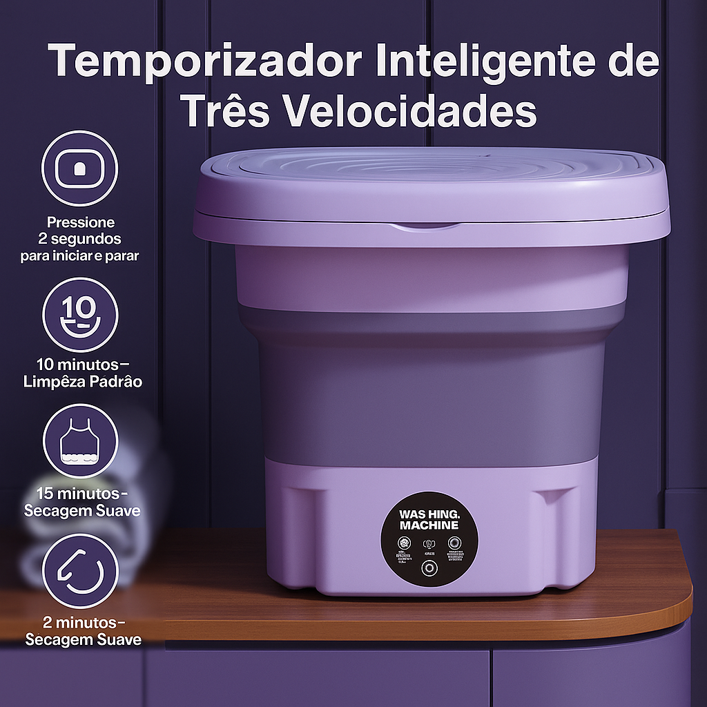 Máquina de lavar portátil